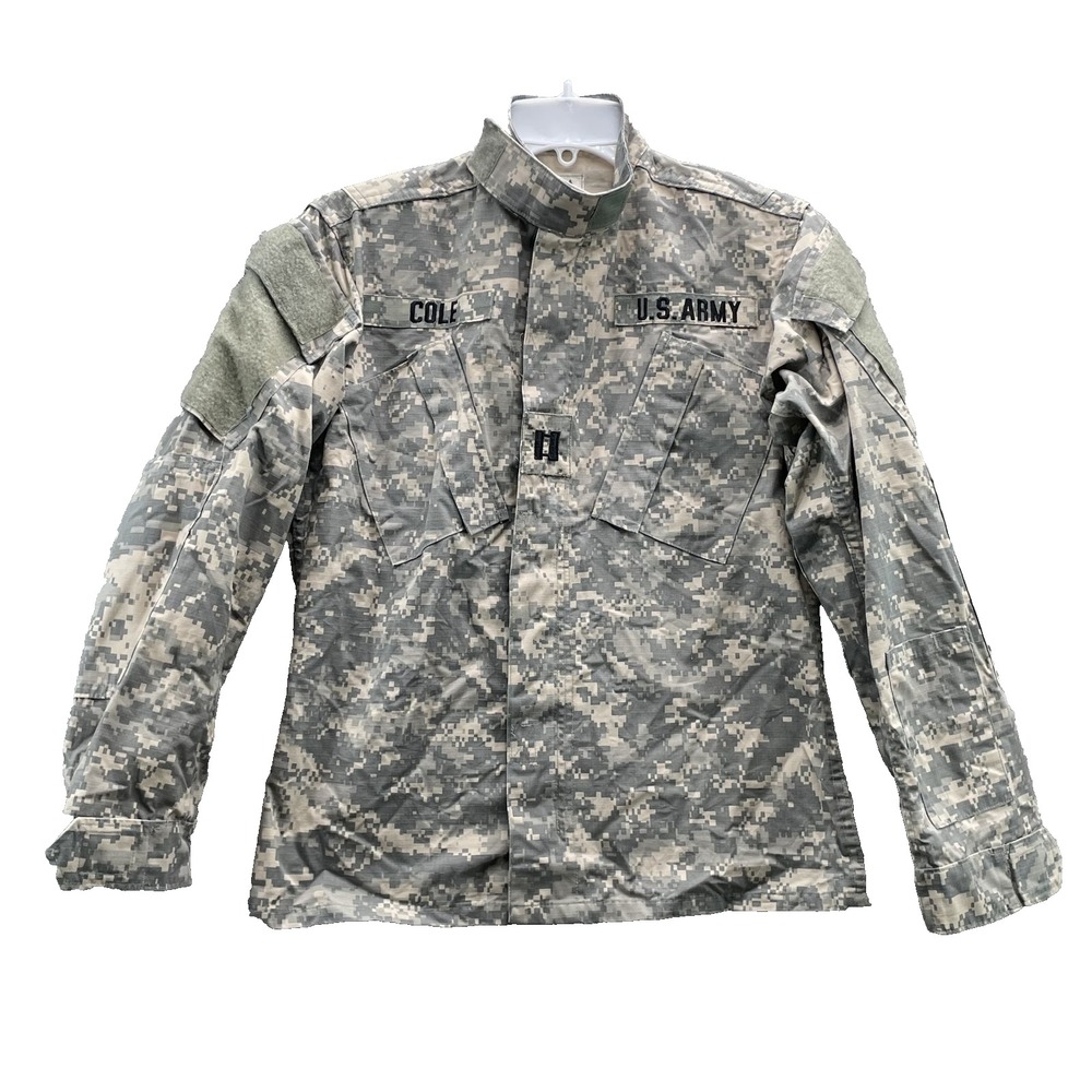 US ARMY Uniform Coat Jacket Men XS Short Digital Camo Workwear Tactical Military